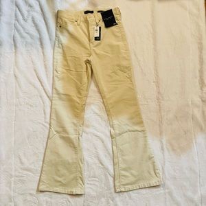 Cream Colored Corduroy Pants 